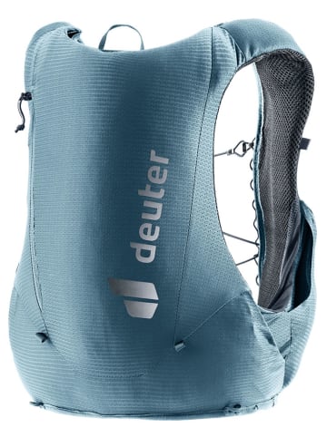 Deuter Trailrunningrucksack "Traick 5" in Blau - (B)23 x (H)39 x (T)12 cm