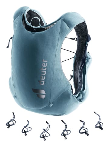 Deuter Trailrunningrucksack "Traick 5" in Blau - (B)23 x (H)39 x (T)12 cm