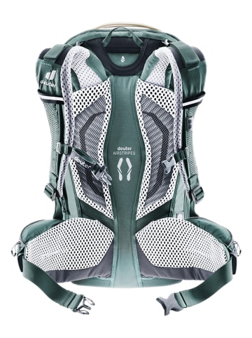 Deuter Plecak rowerowy "Pro 26 SL" w kolorze zielono-beżowym - 27 x 51 x 20 cm