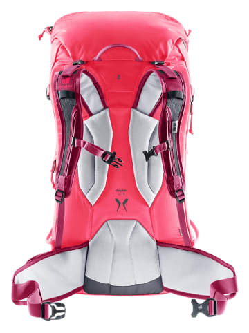 Deuter Plecak narciarski "Freescape Lite 24 SL" w kolorze czerwonym - 30 x 62 x 20 cm