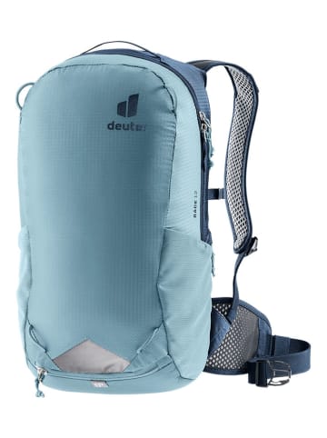 Deuter Plecak rowerowy "Race 12" w kolorze błękitnym - 24 x 44 x 15 cm