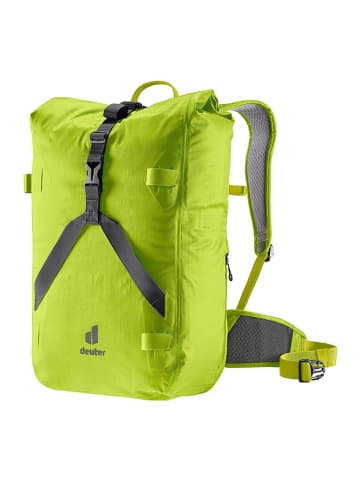 Deuter Fahrradrucksack "Amager 25+5" in Grün - (B)30 x (H)48 x (T)18 cm