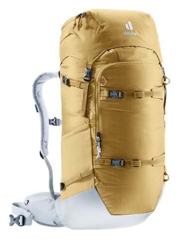 Deuter Plecak "Rise 32+ SL" w kolorze żółtym na rakiety śnieżne - 26 x 70 x 22 cm