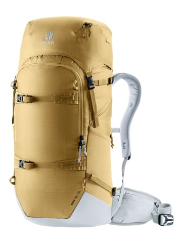 Deuter Plecak "Rise 32+ SL" w kolorze żółtym na rakiety śnieżne - 26 x 70 x 22 cm