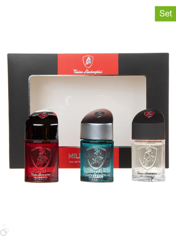Lamborghini 3-delige set: "Millenial" - 3 x eau de toilette, elk 40 ml