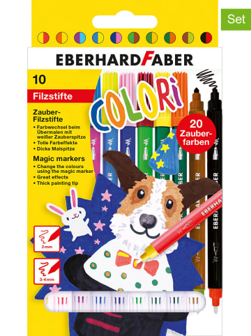 Eberhard Faber 2-delige set: toverviltstiften - 2x 10 stuks