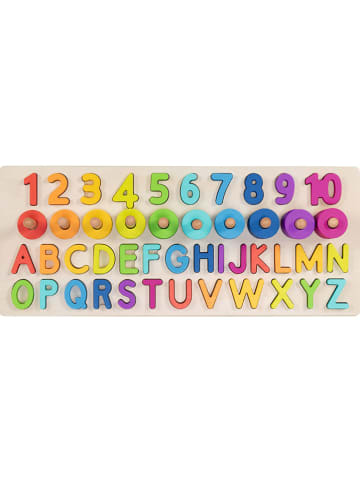 Goki 91tlg. Alphanumerisches Puzzle - ab 3 Jahren