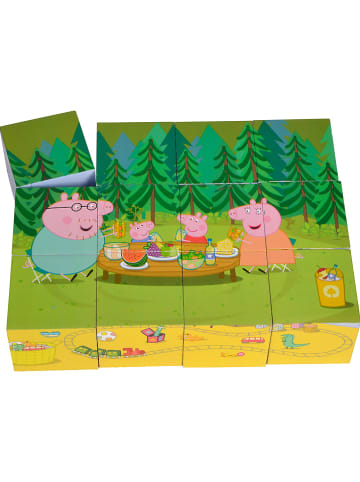 Peppa Pig 12tlg. Würfelpuzzle "Peppa Wutz" - ab 3 Jahren