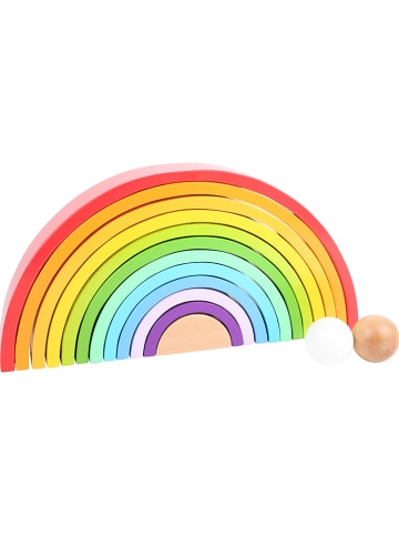 small foot Holzbausteine "Regenbogen XL" - ab 12 Monaten