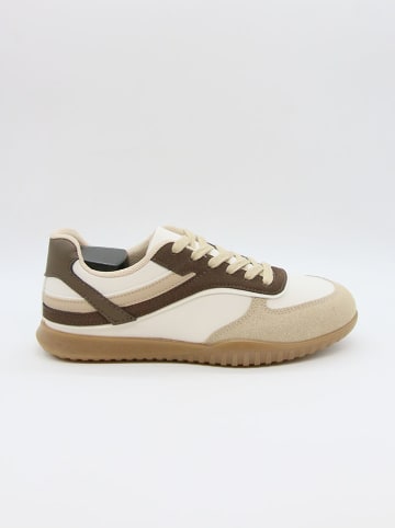 Bellucci Sneakersy w kolorze brązowo-beżowym