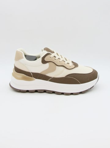 Bellucci Sneakers bruin/beige