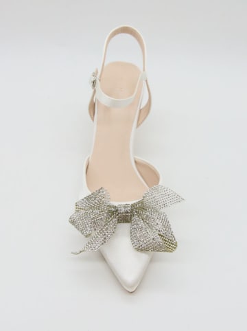 Bellucci Pumps met bandje wit