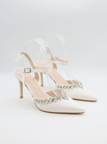 Bellucci Slingpumps in Weiß