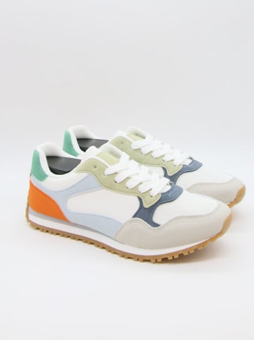 Bellucci Sneakers in Weiß/ Hellblau