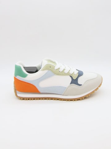 Bellucci Sneakers in Weiß/ Hellblau