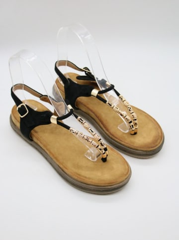 Bellucci Zehensandalen in Schwarz
