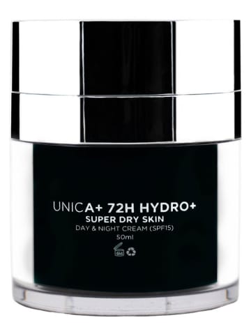 UNICSKIN Gezichtscrème "UNICA+ 72H Hydro+", 50 ml