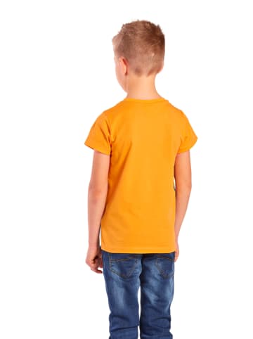 erima Shirt "Matteo" in Orange/ Dunkelblau