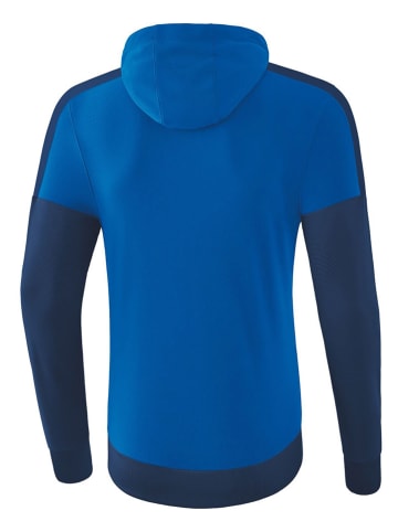erima Hoodie "Squad" in Dunkelblau/ Blau