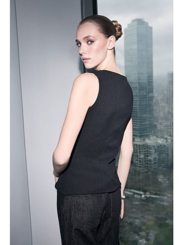 trendyol Blusentop in Schwarz