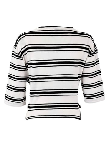 trendyol Blouse crème/zwart