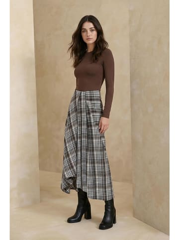 trendyol Rock in Braun/ Grau