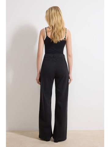 trendyol Spijkerbroek - comfort fit - zwart