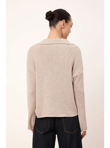 trendyol Sweter w kolorze beżowym