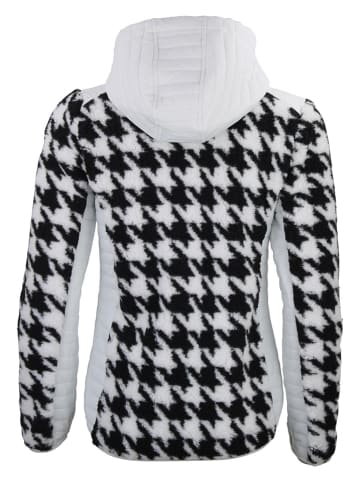 Peak Mountain Hybride jas "Amore" zwart/wit