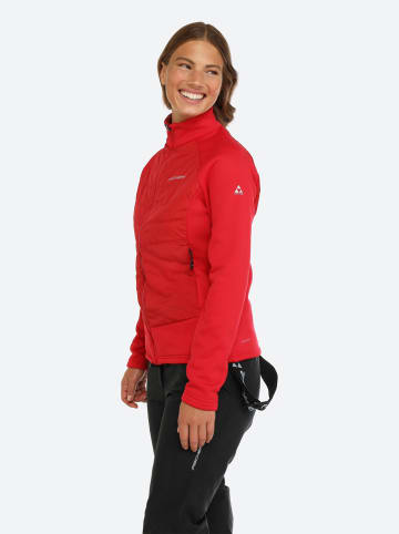 Fischer Hybride jas "Ivy" rood