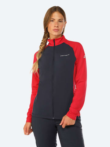 Fischer Funktionsjacke "El Flex" in Rot/ Dunkelblau