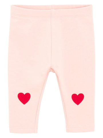 COOL CLUB Legginsy w kolorze jasnoróżowym