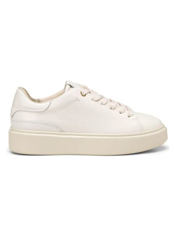 Marc O'Polo Shoes Skórzane sneakersy w kolorze kremowym