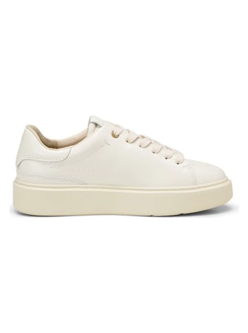 Marc O'Polo Shoes Skórzane sneakersy w kolorze kremowym
