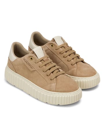 Marc O'Polo Shoes Leren sneakers beige