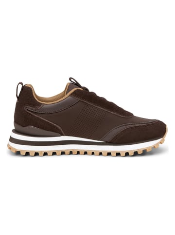 Marc O'Polo Shoes Leder-Sneakers in Braun