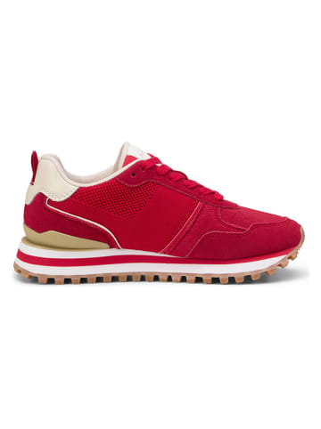 Marc O'Polo Shoes Skórzane sneakersy w kolorze czerwonym