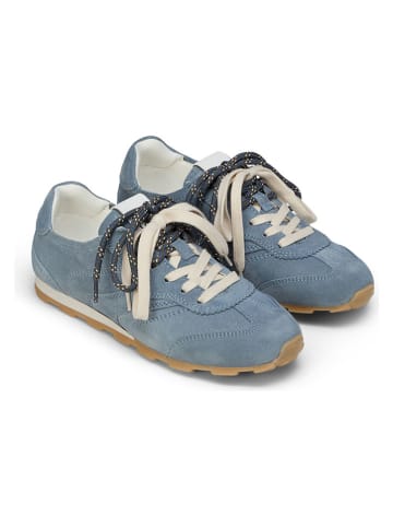 Marc O'Polo Shoes Leren sneakers lichtblauw
