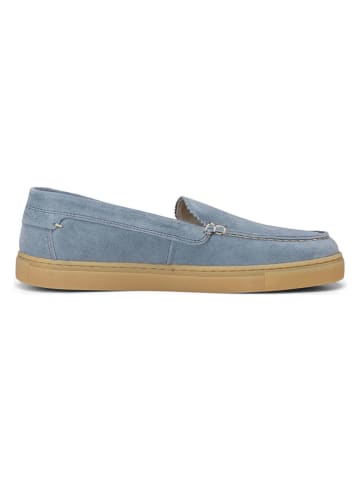 Marc O'Polo Shoes Leren mocassins lichtblauw