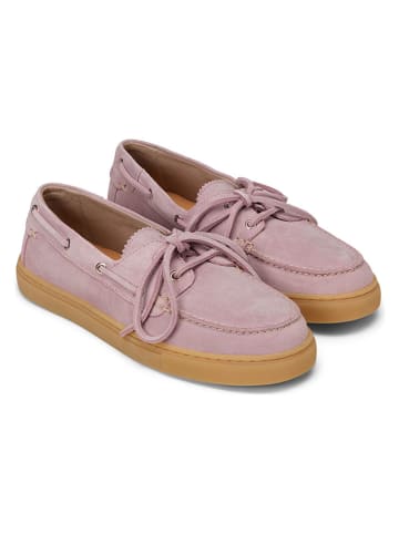Marc O'Polo Shoes Leder-Mokassins in Rosa