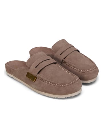 Marc O'Polo Shoes Leren clogs bruin