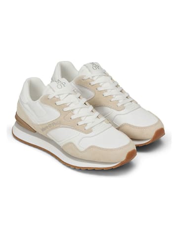 Marc O'Polo Shoes Leder-Sneakers in Creme/ Beige