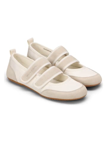 Marc O'Polo Shoes Leder-Ballerinas in Creme