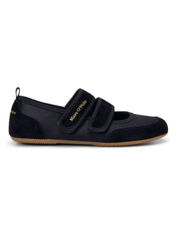 Marc O'Polo Shoes Leder-Ballerinas in Schwarz