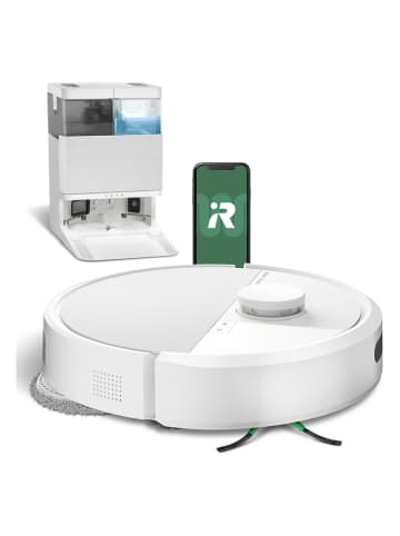 iRobot Saugroboter "Roomba® Plus 405 Combo-robot autowasch" in Weiß