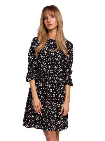made of emotion Kleid in Schwarz/ Bunt
