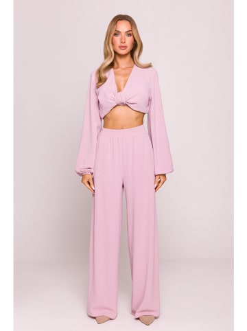 made of emotion Hose in Rosa