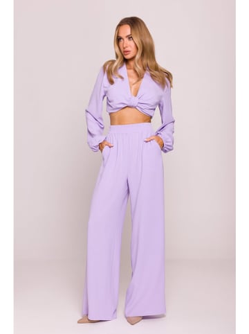 made of emotion Hose in Lila