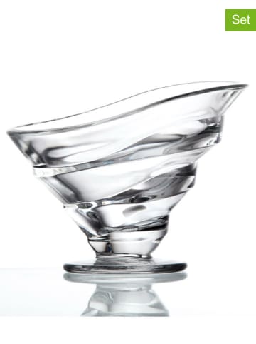 La Rochère France 6-delige set: ijsbekers "Circee" transparant - 250 ml