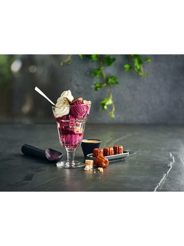 La Rochère France 6-delige set: ijsbekers "Charlotte" transparant - 370 ml